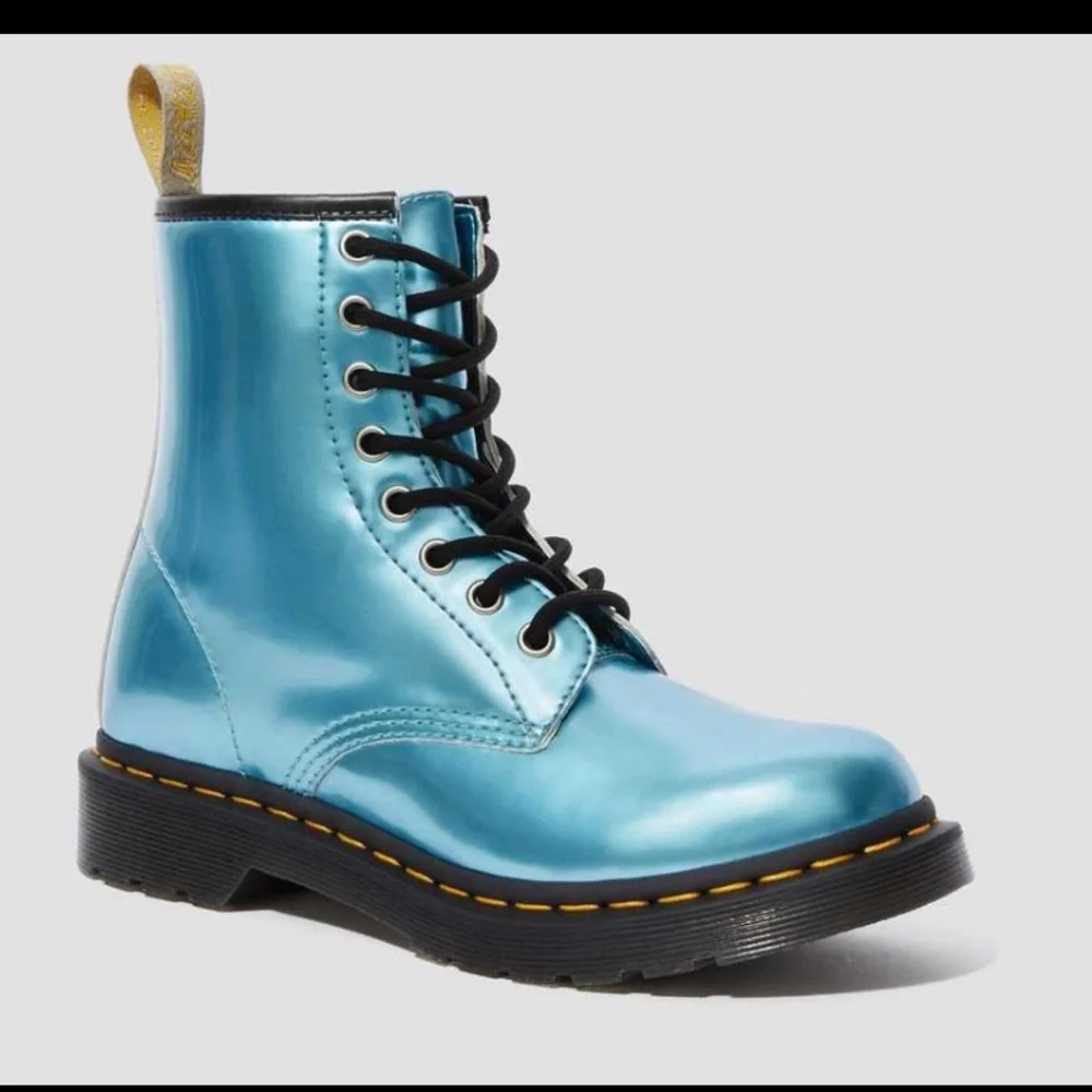 Dr. Martens Vegan 1460 Goldmix Blue - Picture 2 of 10